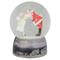 6.5" Norman Rockwell Christmas Surprise Snow Globe